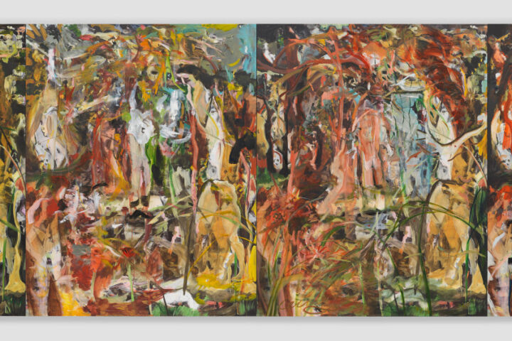 Cecily Brown, Saboteur Four Times, 2019 © Cecily Brown. Photo: Genevieve Hanson.
