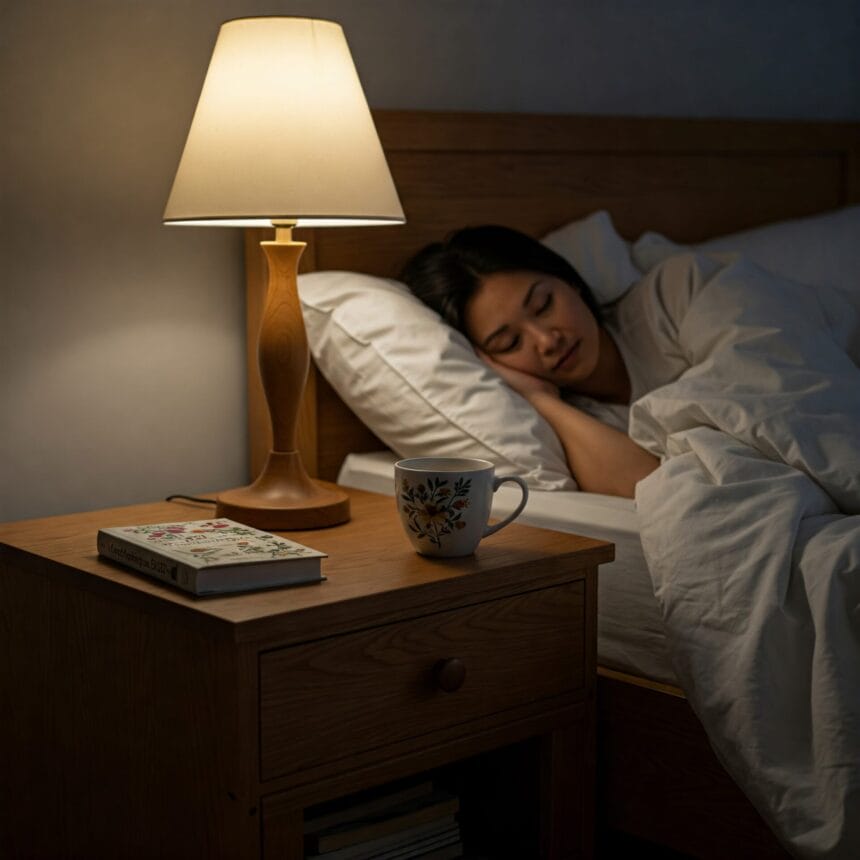 寧靜的夜晚，安然入睡