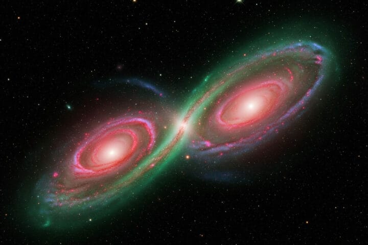 「無限」星系：一場宇宙碰撞，為黑洞的起源帶來新啟示
