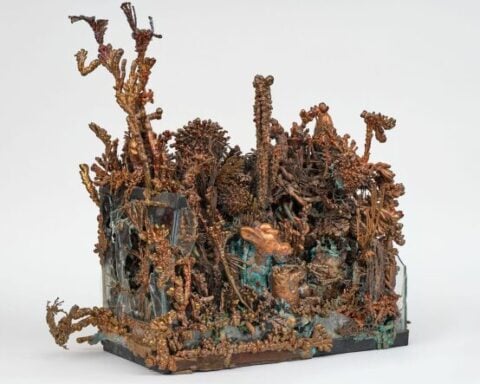 Max Hooper Schneider, Anode Garden, 2025.

Courtesy the artist, Maureen Paley and Francois Ghebaly. Photo by Paul Salveson.