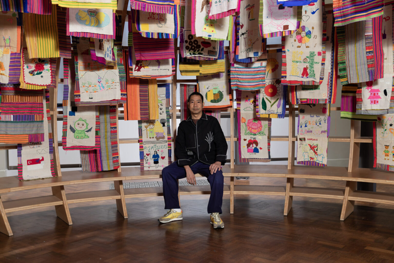 Artist Portrait, Jakkai Siributr, There’s No Place, Victoria and Albert Museum, London, 2025, Photo Antonio Parente.